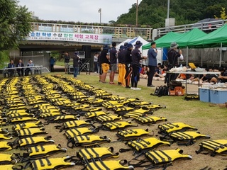 순청동천 해상안전체험교육 